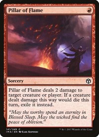 Pillar of Flame, Iconic Masters