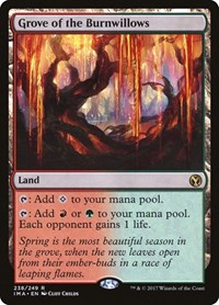 Grove of the Burnwillows, Iconic Masters