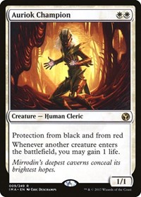 Auriok Champion, Iconic Masters