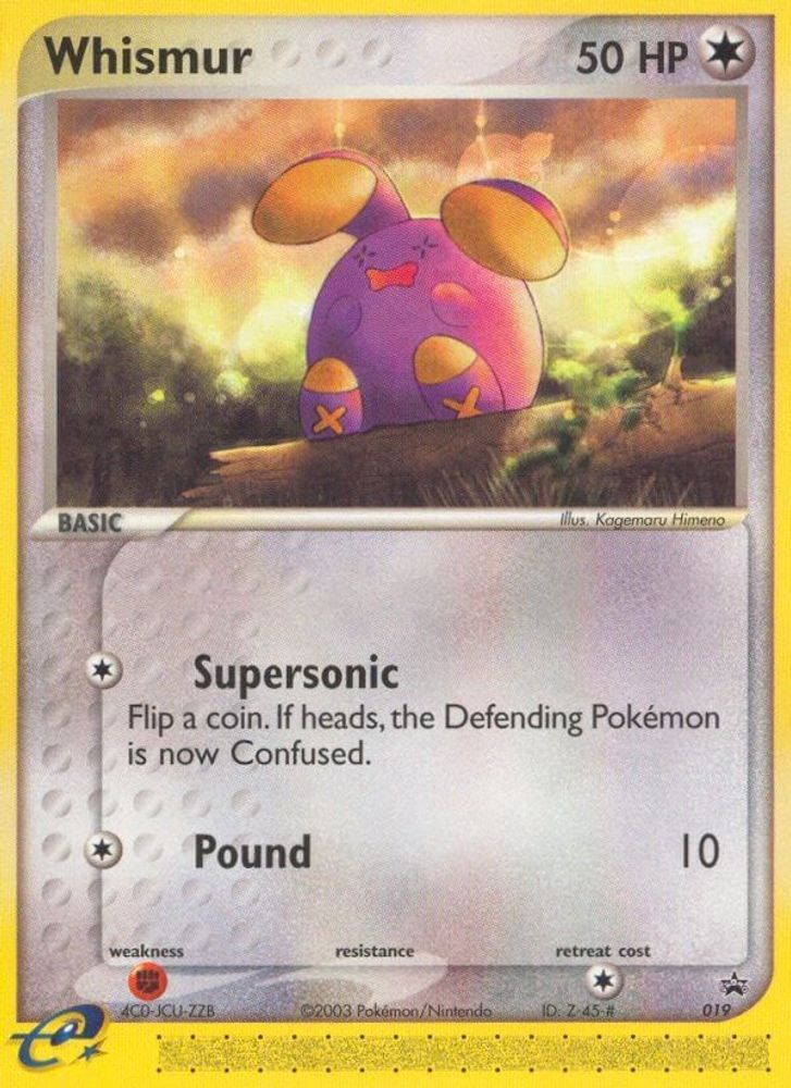 Whismur - 019 (Target Promo)