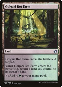Golgari Rot Farm, Iconic Masters