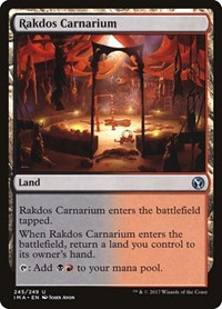 Rakdos Carnarium, Iconic Masters