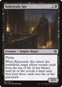 Balustrade Spy, Iconic Masters