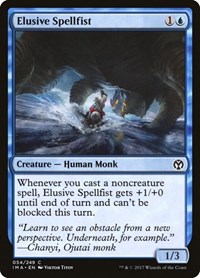 Elusive Spellfist, Iconic Masters