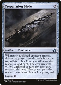 Trepanation Blade, Iconic Masters