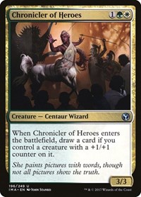 Chronicler of Heroes, Iconic Masters