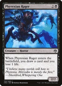 Phyrexian Rager, Iconic Masters