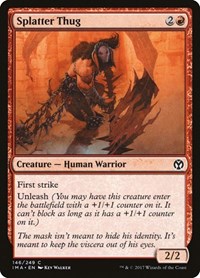 Splatter Thug, Iconic Masters