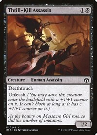 Thrill-Kill Assassin, Iconic Masters