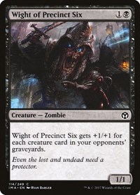 Wight of Precinct Six, Iconic Masters