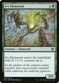 Ivy Elemental, Iconic Masters