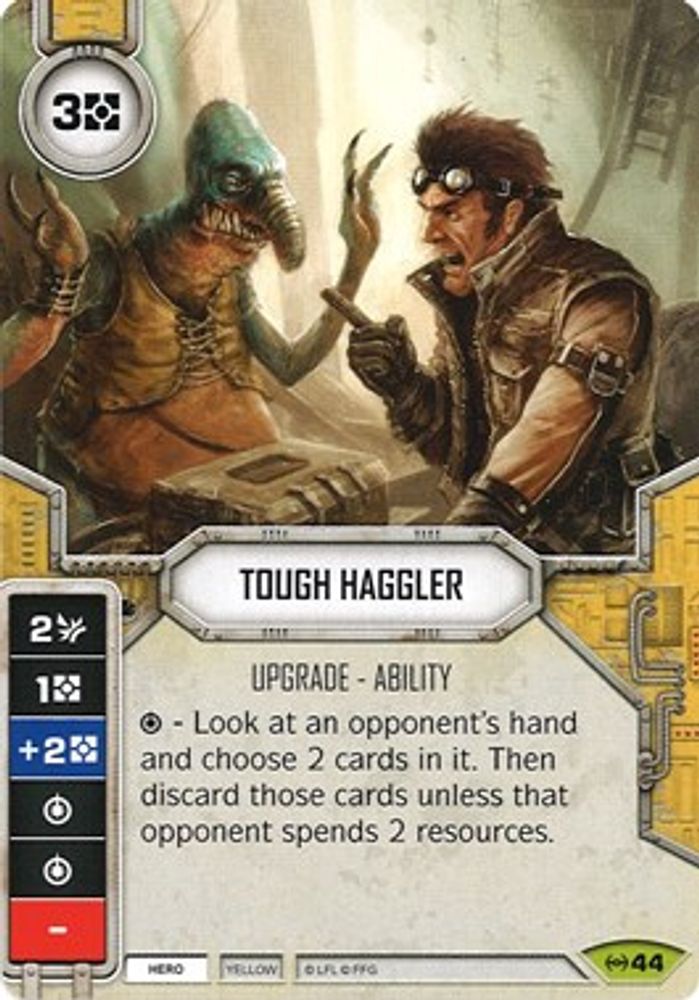 Tough Haggler, Standard, front