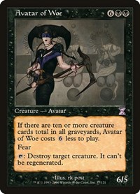 Avatar of Woe, Timeshifted