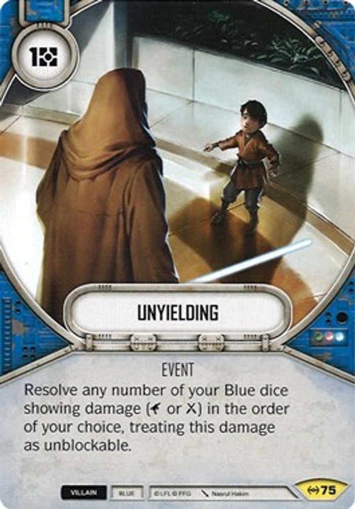 Unyielding, Standard, front