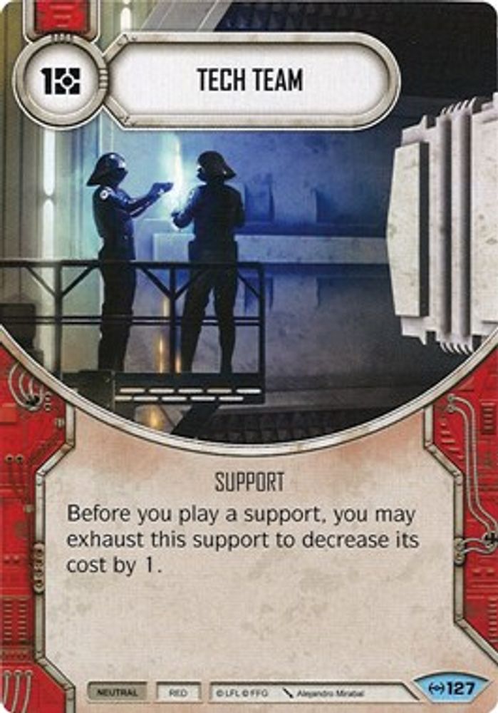 Tech Team, Standard, front