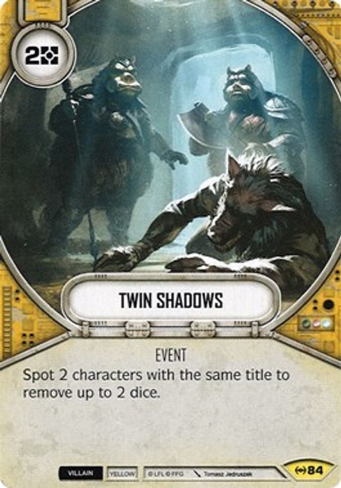 Twin Shadows, Standard, front