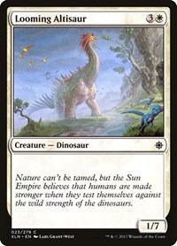 Looming Altisaur, Ixalan