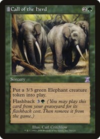Call of the Herd, Timeshifted