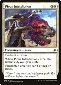 Pious Interdiction, Ixalan