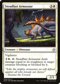 Steadfast Armasaur, Ixalan