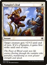 Vampire's Zeal, Ixalan