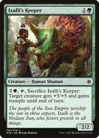 Ixalli's Keeper, Ixalan