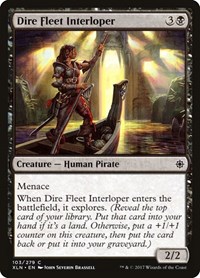 Dire Fleet Interloper, Ixalan