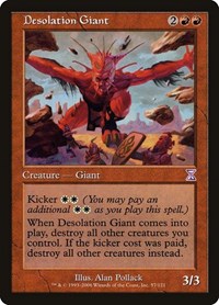 Desolation Giant, Timeshifted