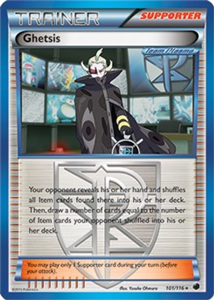 Ghetsis - 101/116 (BW Plasma Freeze)