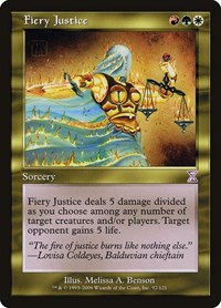 Fiery Justice, Timeshifted