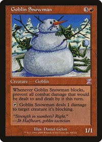 Goblin Snowman, Timeshifted