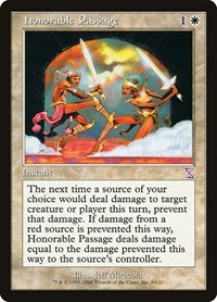 Honorable Passage, Timeshifted