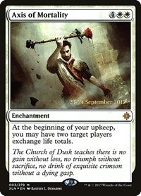 Axis of Mortality, Prerelease Cards