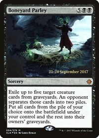 Boneyard Parley, Prerelease Cards