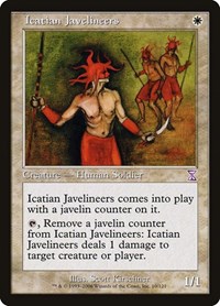 Icatian Javelineers, Timeshifted