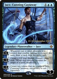 Jace, Cunning Castaway, Prerelease Cards