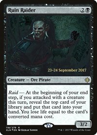 Ruin Raider, Prerelease Cards