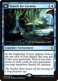 Search for Azcanta, Prerelease Cards