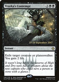 Vraska's Contempt, Prerelease Cards
