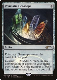 Prismatic Geoscope, Judge Promos