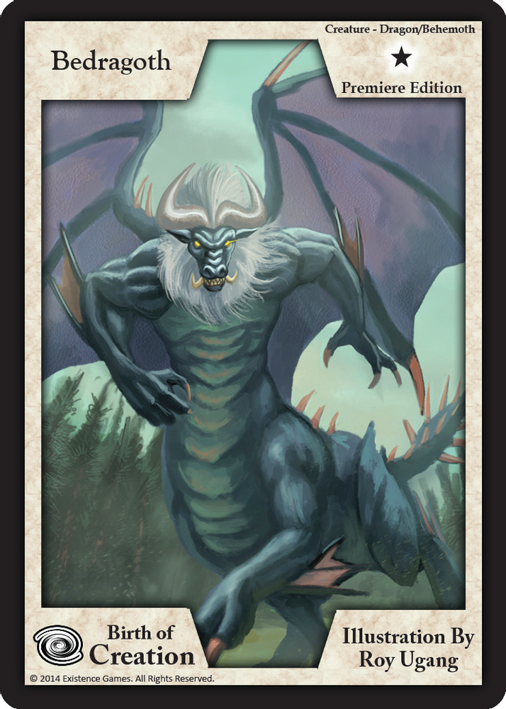 Bedragoth (Premiere Edition), Standard, front