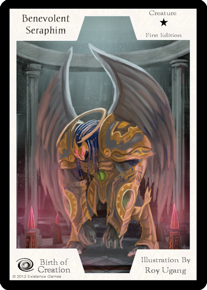Benevolent Seraphim (First Edition), Standard, front