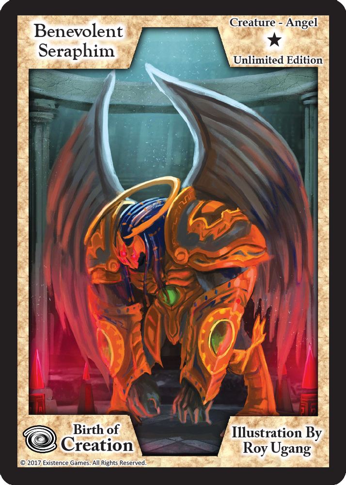 Benevolent Seraphim (Unlimited Edition), Standard, front