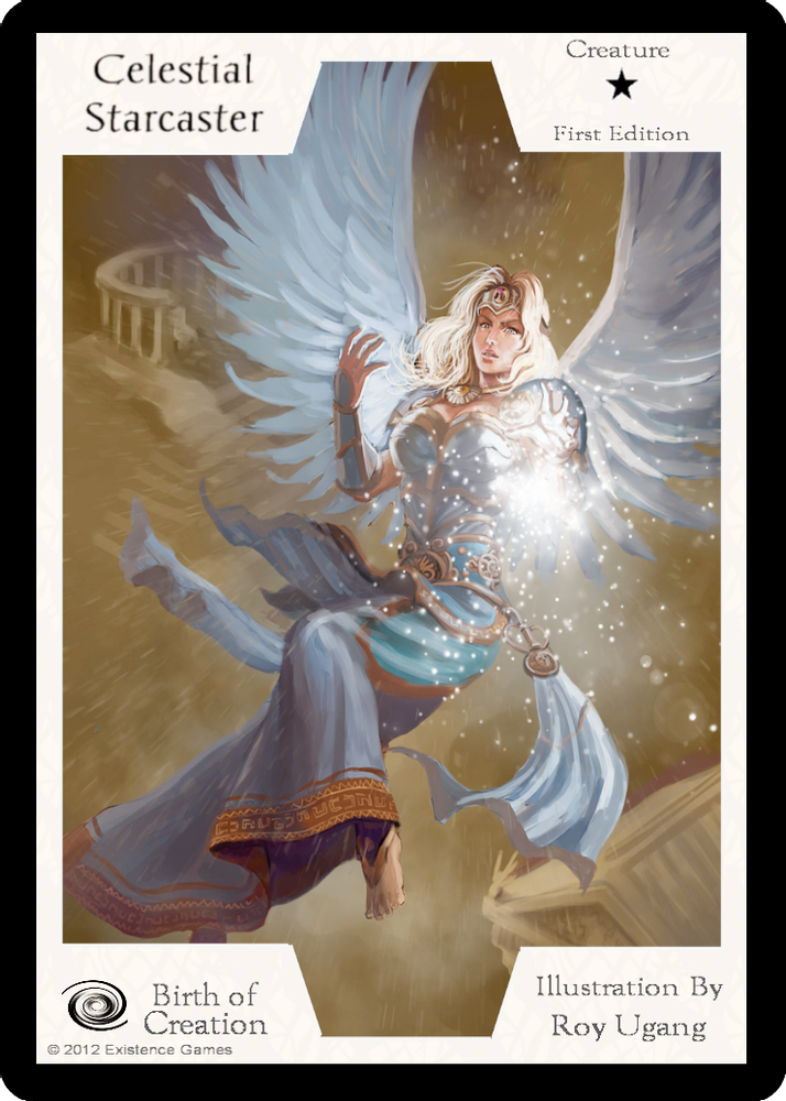 Celestial Starcaster (First Edition), Standard, front
