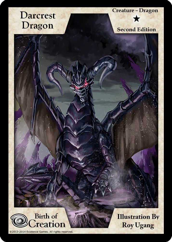 Darcrest Dragon (Second Edition), Standard, front
