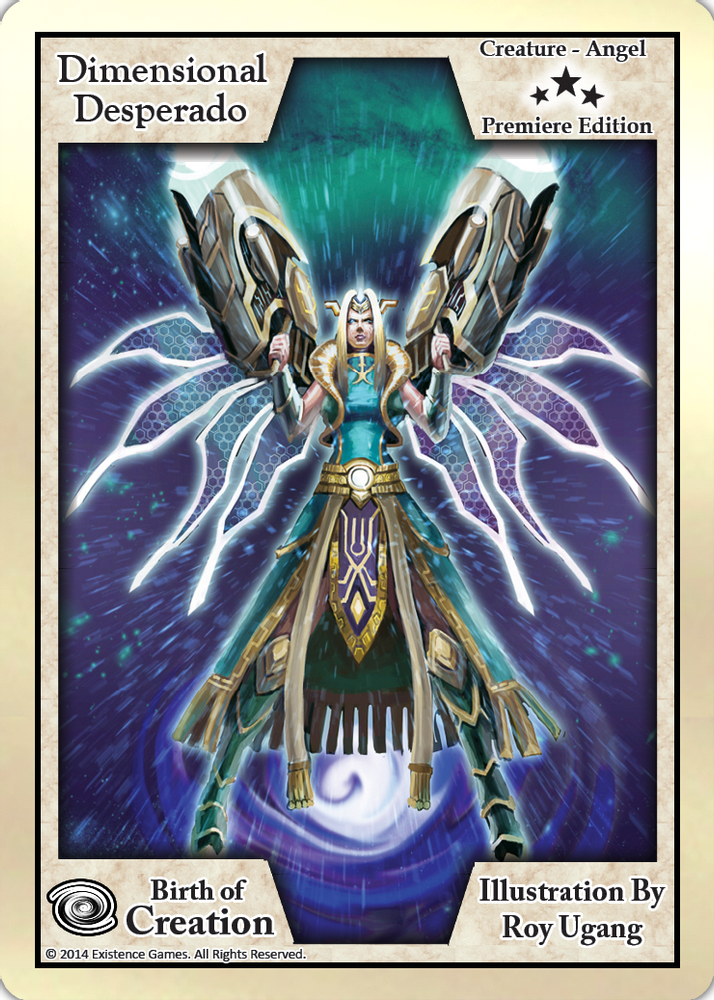 Dimensional Desperado (Premiere Edition), Standard, front