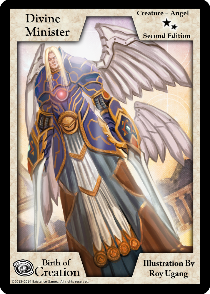 Divine Minster (Second Edition), Standard, front