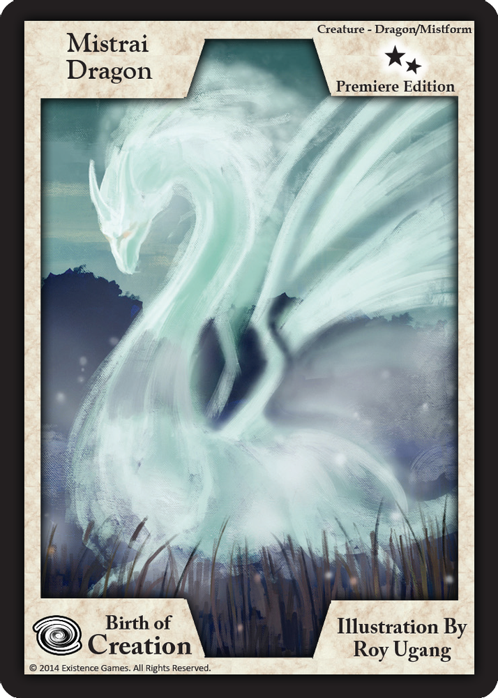 Mistrai Dragon (Premiere Edition), Standard, front