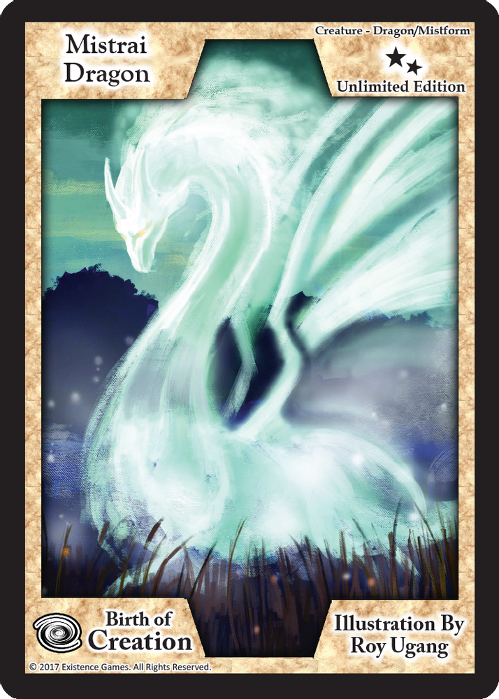 Mistrai Dragon (Unlimited Edition), Standard, front