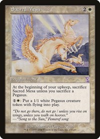 Sacred Mesa, Timeshifted